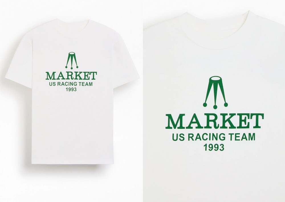 Market aka Chinatown Market Racing Team Tee in SMALL